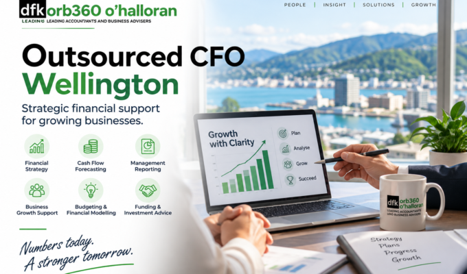 Outsourced CFO Wellington services by DFK Orb360 O’Halloran