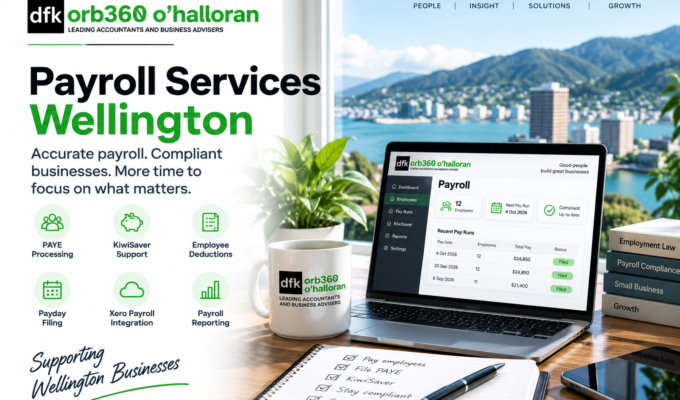 Payroll services Wellington by DFK Orb360 O’Halloran