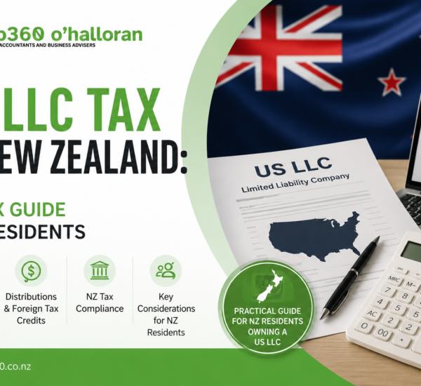US LLC tax in New Zealand for NZ tax residents