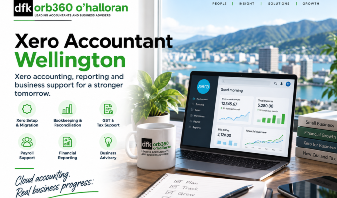 Xero accountant Wellington services by DFK Orb360 O’Halloran