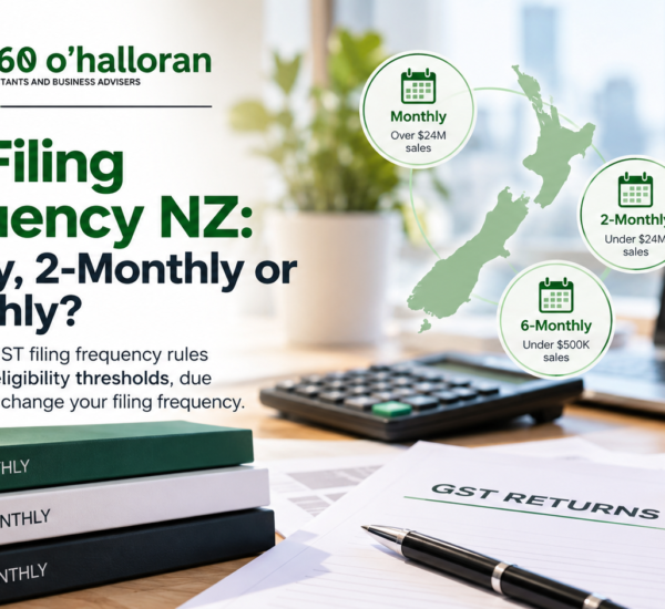 GST filing frequency NZ guide comparing monthly, two-monthly and six-monthly GST returns