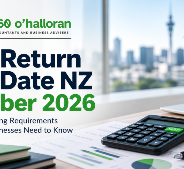DFK Orb360 GST return due date NZ October 2026 accounting guide