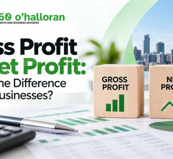 What is the difference between gross profit and net profit?