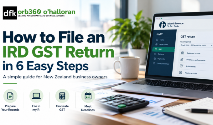 How to file an IRD GST return in New Zealand in 6 easy steps by DFK Orb360