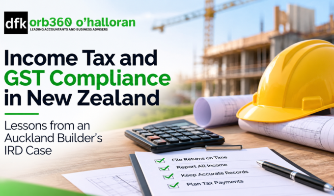 Income tax and GST compliance New Zealand – lessons from an Auckland builder’s IRD case