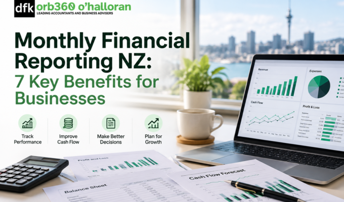Monthly financial reporting NZ businesses use to track revenue, expenses, cash flow and profitability.