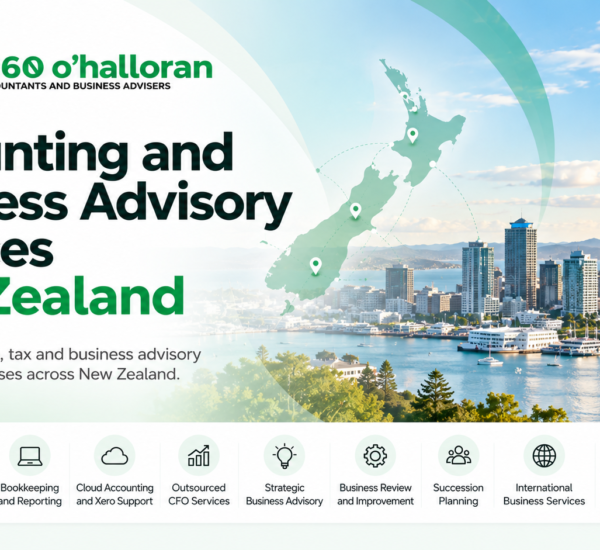 Accounting and business advisory services New Zealand – DFK Orb360 O’Halloran providing accounting, tax and financial support nationwide.