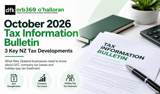 October 2026 Tax Information Bulletin