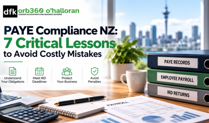 PAYE compliance NZ guide explaining payroll tax obligations, IRD deadlines and employee payroll records