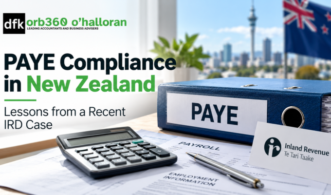 PAYE compliance New Zealand: payroll reporting and employer tax obligations by DFK Orb360 O’Halloran
