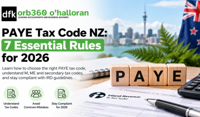 PAYE tax code NZ 2026 guide explaining tax codes, common mistakes and IRD compliance