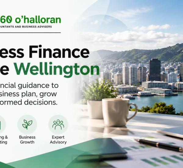 Business finance advice in Wellington by DFK Orb360, covering cash flow planning, budgeting, forecasting and business growth.