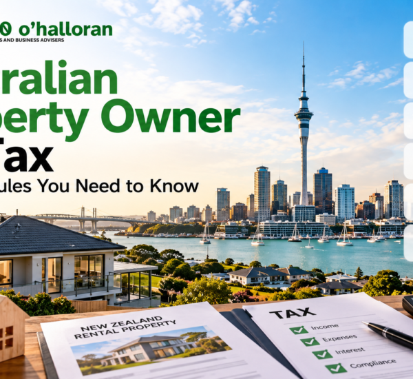 Australian property owner NZ tax guide for New Zealand investment property owners