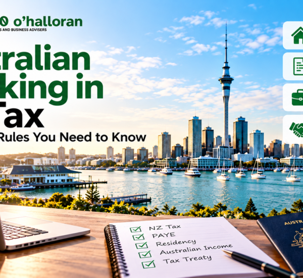 Australian working in NZ tax guide covering tax residency PAYE and employment income