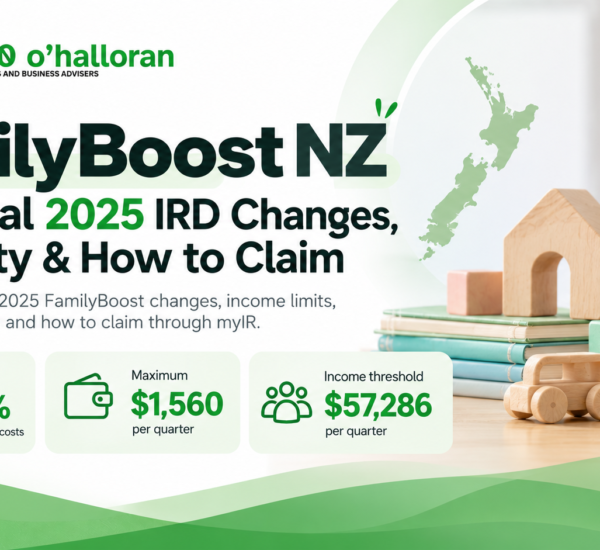 FamilyBoost NZ 2025 IRD changes, eligibility and claim information