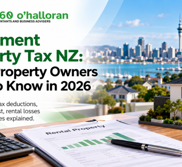 Investment property tax NZ for rental property owners in 2026
